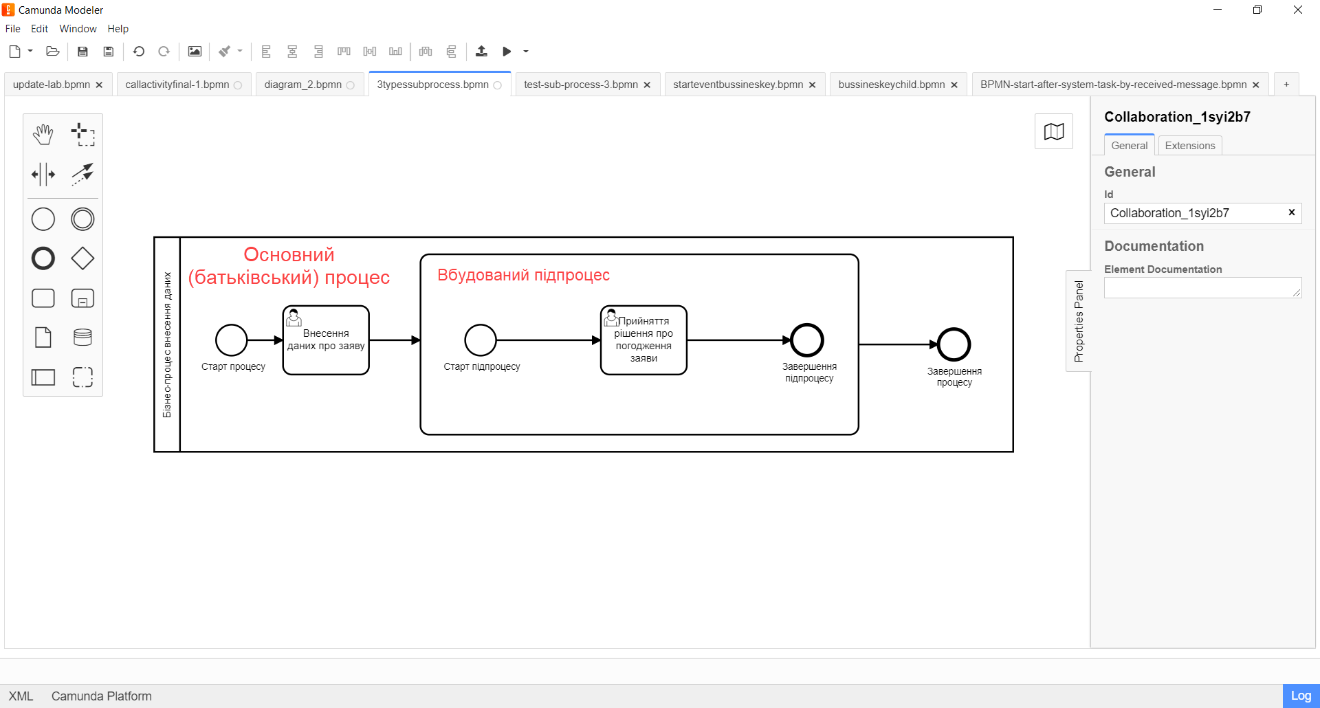 embedded subprocess 1