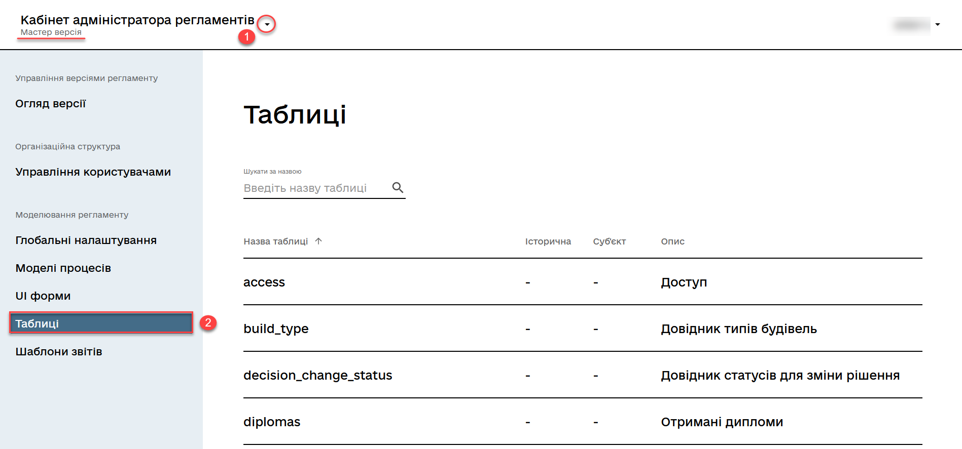 tables data structures 1