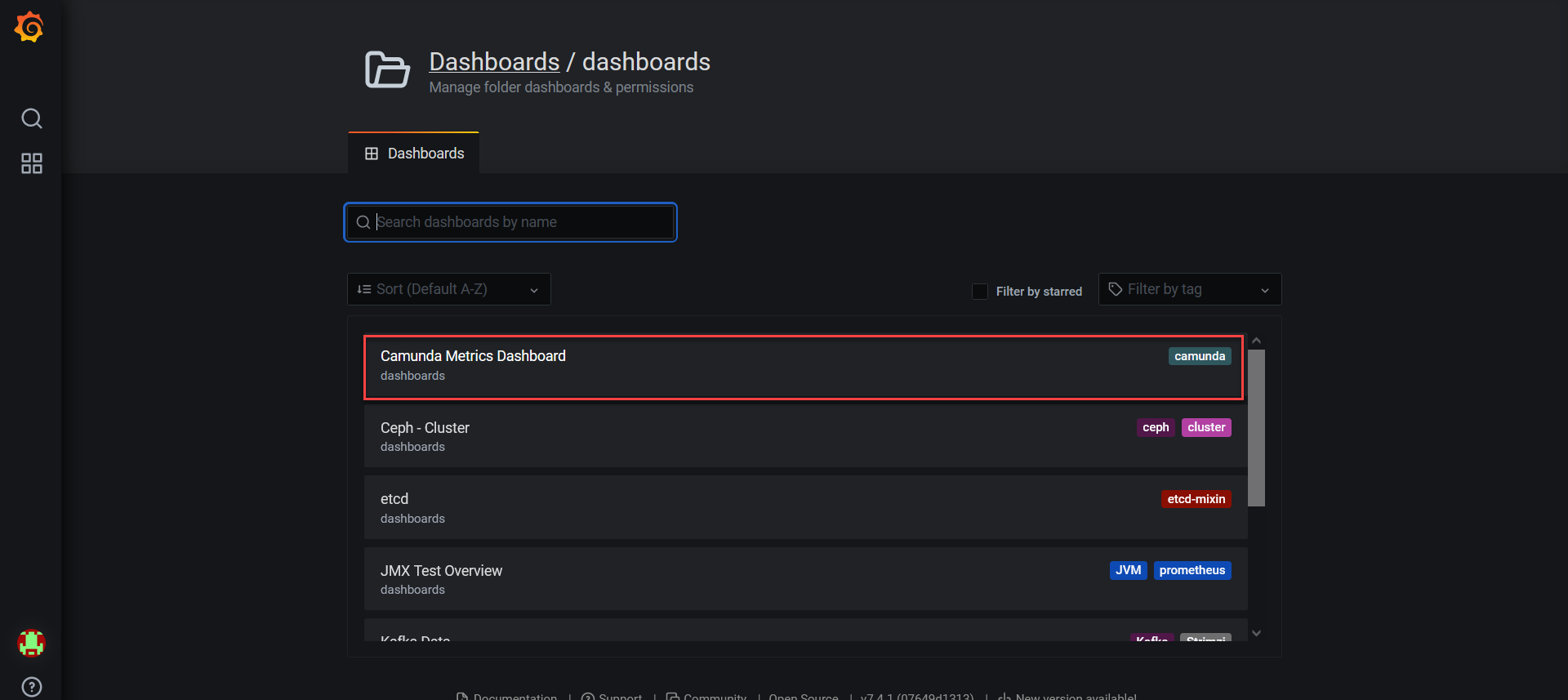 grafana bpms 4