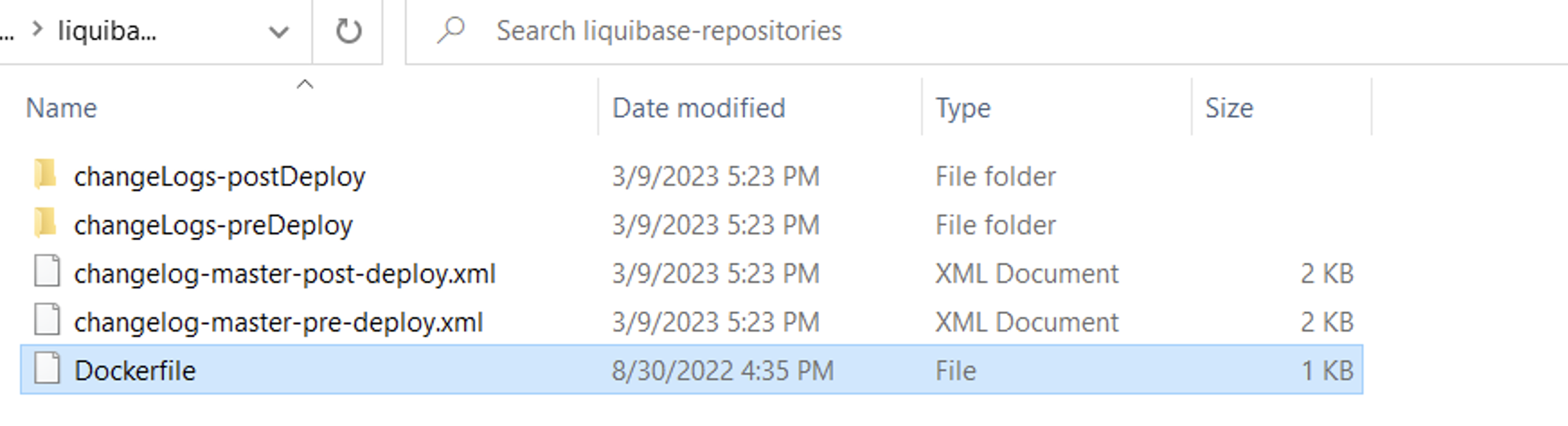 local liquibase 4